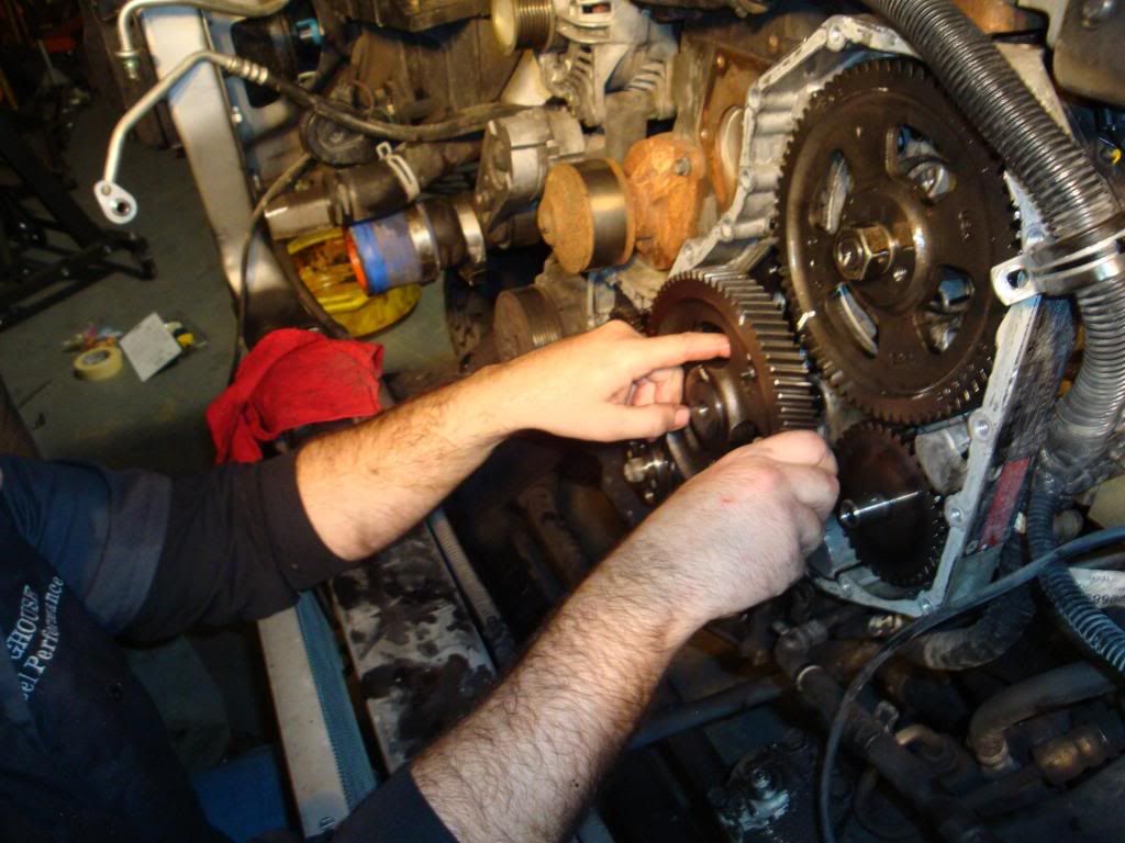 Installing a Hamilton cam, springs and pushrods..... Competition Diesel